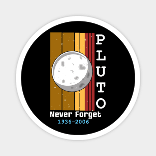 Pluto Never Forget 1936-2006 Gift and shirt Magnet